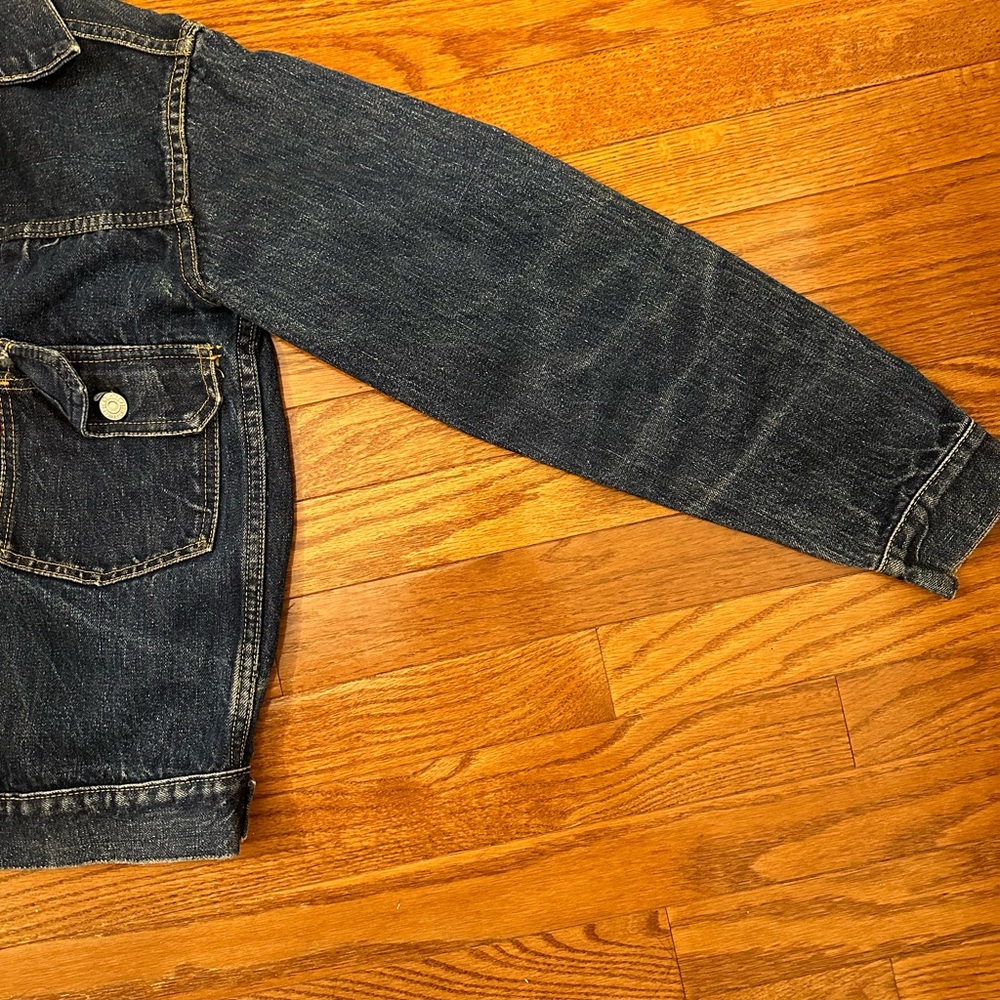 Vintage 1950s LEVIS Type 2 original 507XX Big E Denim Jacket Small - Picture 2 of 8